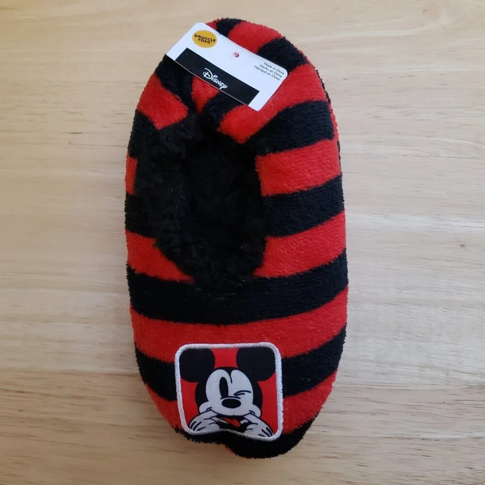 NWT Kids Disney Mickey Mouse slippers